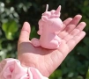 3d Еднорог unicorn силиконов молд декор украса фондан торта шоколад гипс смола бижута свещ, снимка 4