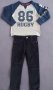 Лот джинси и блуза с дълъг ръкав за момче Размер 3-4 години , снимка 1 - Детски комплекти - 42100864