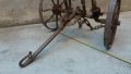 отличен възрожденски колесар, теглич за рало плуг, снимка 3