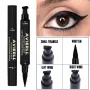 Двойна очна линия-писалка с дълготраен ефект и водоустойчивост, снимка 2