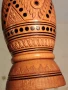 дървена ваза дърворезба ръчна изработка 26/3, снимка 5