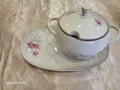 Порцеланов супник и голямо плато, снимка 1
