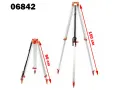 Алуминиева тринога / статив за оптичен нивелир, 3 нива, 90-150 см, (06842), снимка 1