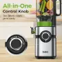 Чисто Нова Бавнопресоваща Сокоизстисквачка Cold Press Juicer YASHE (127 mm Голям Отвор)  , снимка 6