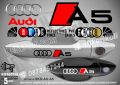 AUDI A6 стикери дръжки SKD-AU-A6, снимка 6