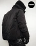 Мъжко черно пухено яке ZARA Water Repellent 4-Way Stretch Puffer Jacket – Размер L•XL , снимка 8