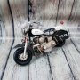 Метална декорация - Полицейски мотоциклет