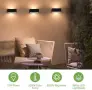 FUDESY външни LED аплици IP65 12W, нагоре-надолу, 3000K, снимка 5