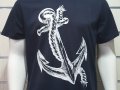 Нова мъжка тениска с трансферен печат Голяма котва, морска, снимка 2