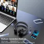 Безжични слушалки Vonztek с микрофон, Bluetooth слушалки с шумопотискане и USB донгъл, снимка 2