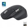 Мишка Безжична Logitech MX Master 3 4000dpi 7btn Черна Проектирана за програмисти Wireless Bluetooth, снимка 2