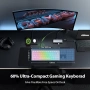 RK ROYAL KLUDGE RK61 Жична 60% механична геймърска клавиатура, програмируема QMK/VIA RGB подсветка, снимка 5