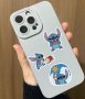 60 бр Лило и Стич lilo stitch самозалепващи лепенки стикери за украса декор картонена торта парти, снимка 8