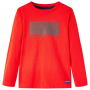 Детска тениска с дълъг ръкав, червена, 128（SKU:13102, снимка 1 - Детски тениски и потници - 44712788