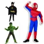 Детски костюм с мускули Спайдърмен, Батман, Хълк + маска , снимка 1