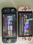 Nintendo switch oled, ОСТАНА 1 брой с розовия кейс. Хакнато., снимка 2