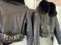 Pinko шикозно яке от естествена кожа, снимка 8