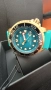 Citizen Promaster Diver 200m Watch BN0162-02X Eco-Drive Turquoise Blue & Gold, снимка 11