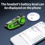 Bluetooth слушалки за каска A30 1200 mAh автоматичен отговор управление на музиката, 120 часа, снимка 8