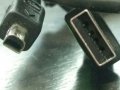 USB 2.0 A мъжки към мини 4P мъжки кабел, 6FT