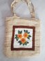 Дамска лятна чанта от плат, битова , снимка 1