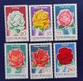 Румъния, 1970 г. - пълна серия чисти марки, рози, 1*37, снимка 1