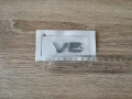 Volkswagen V6 сребриста емблема нов стил, снимка 6