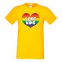 Мъжка тениска Love Wins multicolor Прайд,Празник.Повод,Изненада, снимка 13