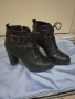 Дамски кожени боти на ток 37 номер, снимка 8