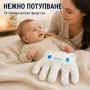 Бебешка успокояваща възглавница с нежно ритмично потупване и дистанционно

, снимка 1