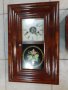 Стар рядък американски стенен часовник с гонг, снимка 3