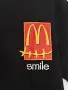 Cactus Jack черна тениска с принт „smile”, снимка 3
