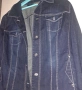 Дънкови яке тъмен деним голям размер дамско, снимка 3