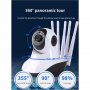 Безжична охранителна IP камера , WiFi, Инфрачервени IR диоди, Аларма, Слот за SD карта, снимка 10