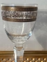 2 броя кристални чаши за ракия с 24 К, снимка 4