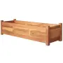 vidaXL Градински повдигнати лехи, 2 бр, акациево дърво, 100x30x25 см（SKU: 3057522）, снимка 2