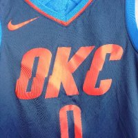 Nike Swingman Russell Westbrook OKC Thunder Jersey NBA потник, снимка 3 - Тениски - 37743611