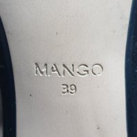 кожени обувки Mango  Asymmetric Stiletto, снимка 5 - Дамски елегантни обувки - 31504375