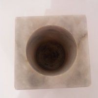Старинна мраморна ваза, снимка 2 - Други - 30054639