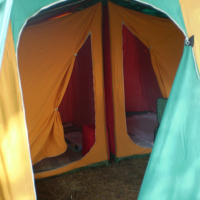 Палатка произведена в България /НРБ/, снимка 3 - Палатки - 44711413