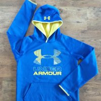  under armour - страхотно юношеско горнище  ПО РАЗМЕР ЮНОШЕСКА НОМЕРАЦИЯ 158-17, снимка 4 - Детски анцузи и суичери - 42881422