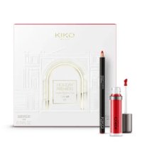 Kiko Milano Подаръчен комплект в луксозна кутия с ултра матово течно червило и молив за устни, снимка 1 - Комплекти и лотове - 44499787
