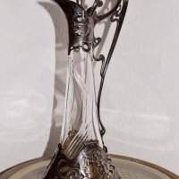 Сребърна канa за вино стил сецесион марка WMF- 1900-1940 г Германия, снимка 1 - Антикварни и старинни предмети - 39562198