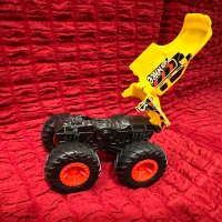 Mattel Hot Wheels Monster Trucks - Crash кола джип, снимка 3 - Коли, камиони, мотори, писти - 44280226
