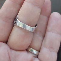 Стар масивен сребърен пръстен, ръчна изработка / проба 925 , снимка 11 - Пръстени - 29849726
