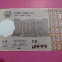 Банкнота Таджикистан-15628, снимка 4 - Нумизматика и бонистика - 30569258
