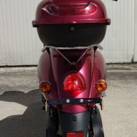Електрически скутер с ретро дизайн модел TDR363Z в червен цвят, снимка 7 - Мотоциклети и мототехника - 42766825