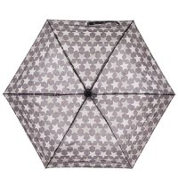 Детски ръчен сгъваем чадър за дъжд Grey Stars 24см, снимка 1 - Чадъри - 42877026