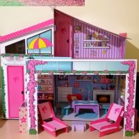 Лятна вила/къща за Барби/Barbie, снимка 1 - Кукли - 42832311