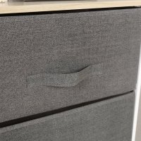 Мултифункционален шкаф за съхранение с текстилни чекмеджета 103N-GY, снимка 7 - Шкафове - 38951254
